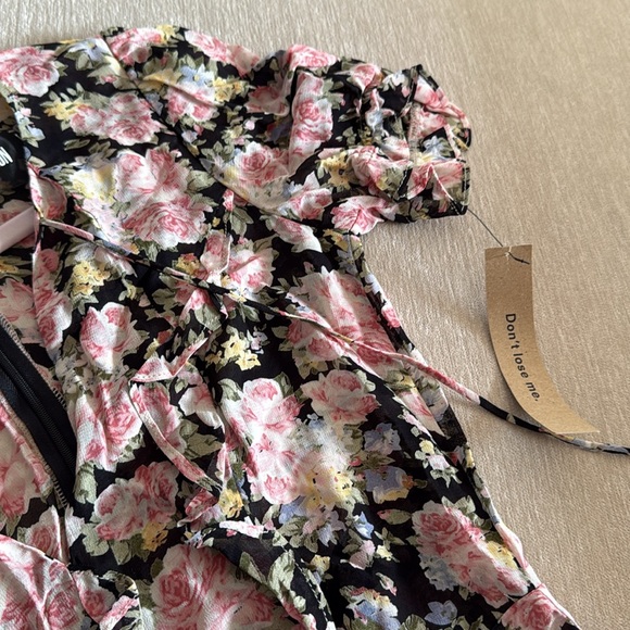 Reformation Huntington Dress in China Rose 2 - Picture 9 of 14